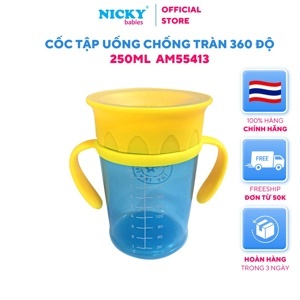 Cốc tập uống chống tràn 360 độ Ami AM55413 - 250ml