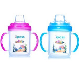 Cốc tập uống hai tay cầm đầu mềm 200ml Upass UP0737YH