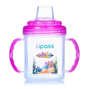 Cốc tập uống hai tay cầm đầu mềm 200ml Upass UP0737YH