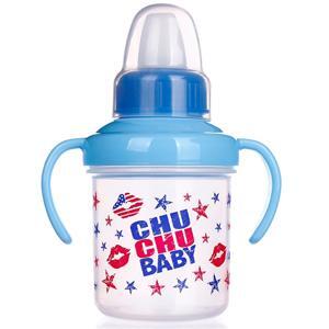 Cốc tập uống nước có núm 200ml ChuChu (bé trai)