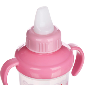 Cốc tập uống nước có núm 200ml ChuChu (bé trai)