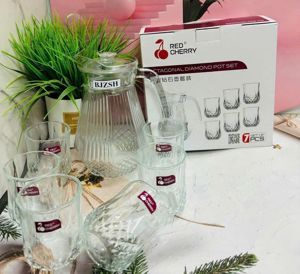 Cốc thủy tinh chia vạch có nắp đậy Glassware