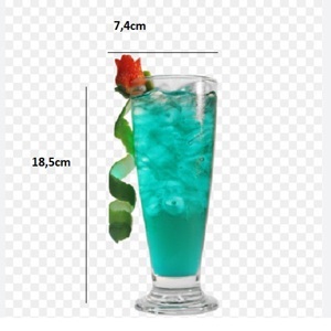 Cốc thủy tinh Ocean Tiara Footed Tumbler 395ml