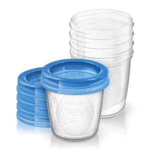 Cốc trữ sữa VIA (5 ly) Philips Avent 180ml  SCF619/05