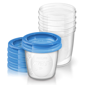 Cốc trữ sữa VIA (5 ly) Philips Avent 180ml  SCF619/05