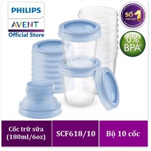 Cốc Trữ Sữa Via Philips Avent 618.10 - 10Ly -180Ml