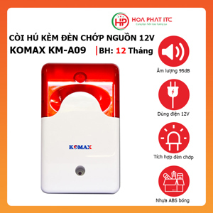 Còi hụ đèn chớp  KM-A09