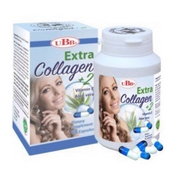 Collagen extra UBB hỗ trợ tăng tính đàn hồi cho da làm giảm nếp nhăn