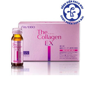 Nước uống Shiseido Collagen EX - 50ml x 10 Lọ