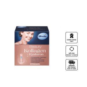 Collagen Thuỷ Phân Mivolis Beauty Kollagen Hyaluron, 20 x 25 ml