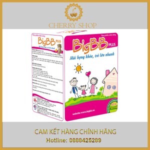 Cốm BigBB Plus -Giảm viêm mũi họng, hạn chế dùng kháng sinh