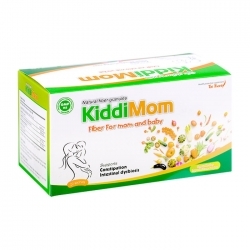 Cốm chất xơ tự nhiên Kiddi Mom Tất thành hộp 20 gói