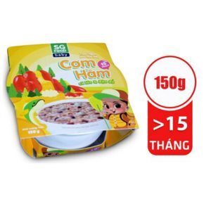 Cơm hầm cá lóc và đậu đỏ SG Food 150g