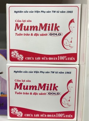 Cốm lợi sữa Mummilk  - mẹ khỏe sữa nhanh về hộp 20 gói