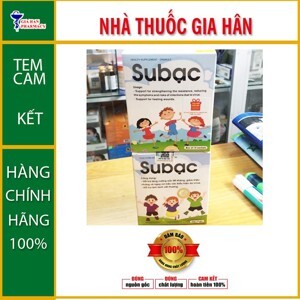 Cốm Subạc - hỗ trợ tăng sức đề kháng giúp làm lành vết thương