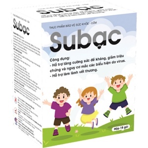 Cốm Subạc - hỗ trợ tăng sức đề kháng giúp làm lành vết thương