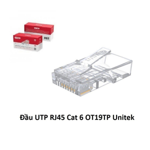 Đầu mạng RJ45 nhựa 100 hạt