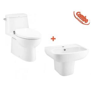 Combo 3 bàn cầu khối Cotto C1142 + Lavabo C0141/C4241