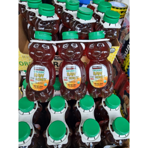 Bộ 3 chai mật ong Kirkland Signature Honey Bear 680g