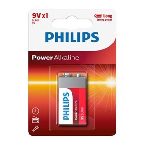 Combo 3 Vĩ Pin Kiềm Philips 9V 6LR61P1