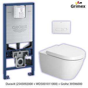 Combo bệt Duravit (2545092000 + 92249069 + Grohe 39596000)