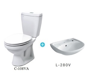 Combo bồn cầu inax C-108VA + L-280V