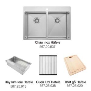 Combo chậu bếp HAFELE 567.20.577