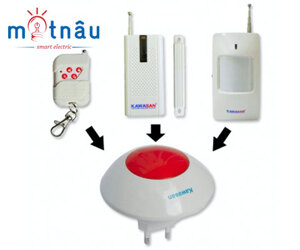 Combo còi báo động trung tâm tại chỗ Kawasan KW-AL213