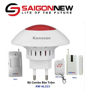 Combo còi báo động trung tâm tại chỗ Kawasan KW-AL213