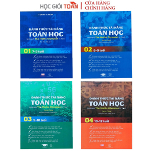 Combo Đánh thức tài năng toán học ( Trọn bộ 05 cuốn )