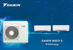 Điều hòa Daikin Inverter 1 chiều MKC70SVMV/CTKC25RVMV+CTKC50SVMV gas R-32