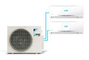 Điều hòa Daikin Inverter 1 chiều MKC70SVMV/CTKC35RVMV+CTKC50SVMV gas R-32