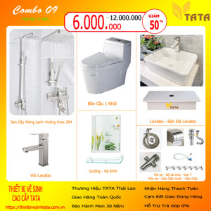 Combo phòng tắm Hàn Quốc CB09