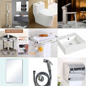 Combo phòng tắm Hàn Quốc CB11