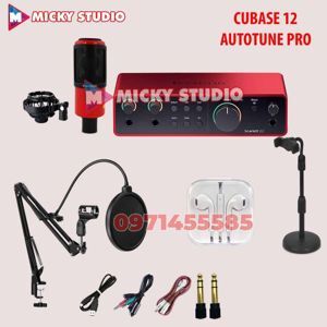 Bộ thu âm Focusrite 2i2 Gen3 + Micro Takstar PC K320