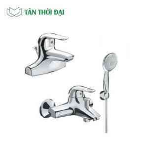 Combo vòi chậu + sen tắm Inax LFV-221S + BFV-223S