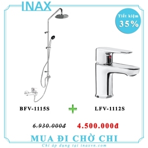 Combo Vòi chậu + Sen tắm LFV-1112S+BFV-1115S