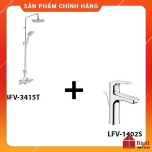 Combo Vòi chậu + Sen tắm LFV-1402S+BFV-3415T