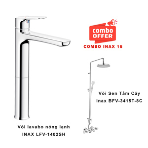 Combo vòi chậu + sen tắm LFV-1402SH+BFV-3415T