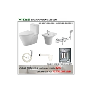 Combo Vòi chậu + Sen tắm  LFV-1402S+BFV-3413T-3C