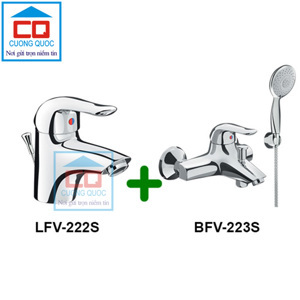 Combo vòi sen tắm inax BFV-223S + LFV-222S