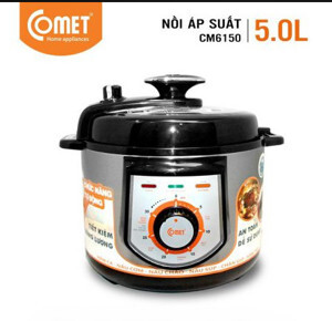 Nồi áp suất điện cơ Comet CM6150 (CM-6150) - Nắp rời, 5.0 lít, 900W