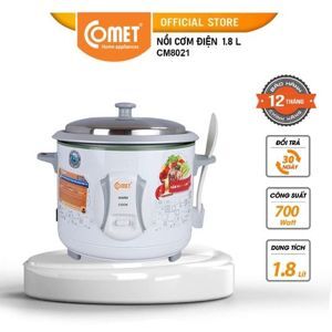 Nồi cơm điện Comet CM8021 - Nồi cơ, 1.8 lít, 700W