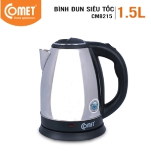 Bình - Ấm đun nước siêu tốc Comet CM8215 - 1.5 lít, 1500W