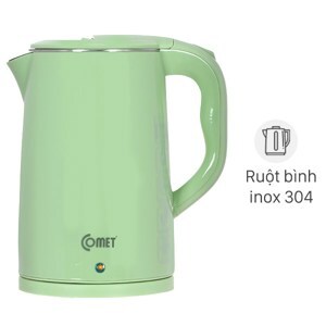 Bình - Ấm đun nước siêu tốc Comet CM8218 (CM-8218) - 1.8 lít, 1500W