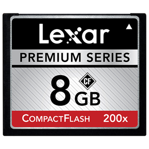 Thẻ nhớ máy ảnh Lexar Platinum ll 8GB Compact Flash