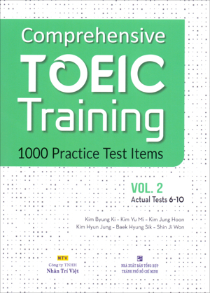 Comprehensive Toeic Training 1000 Practice Test Items Vol 2 - Kèm CD