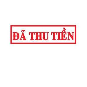 Con dấu đã thu tiền