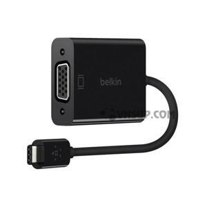 Cổng chuyển 3.0 USB-C to VGA Belkin F2CU037btBLK 15cm