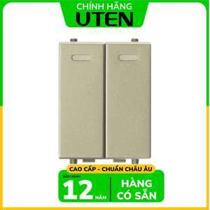 Công tắc 1 chiều kép cỡ XS UTEN V9.1-PGK31/L